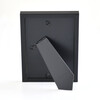 5x7-Black Wood Frame Back