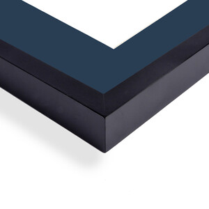 11x14 to 16x20  Langford  Frame with a BLUE matte