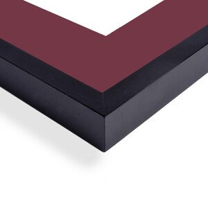 8x10 to 11x 14 Langford Frame with a BURGANDY Matt 